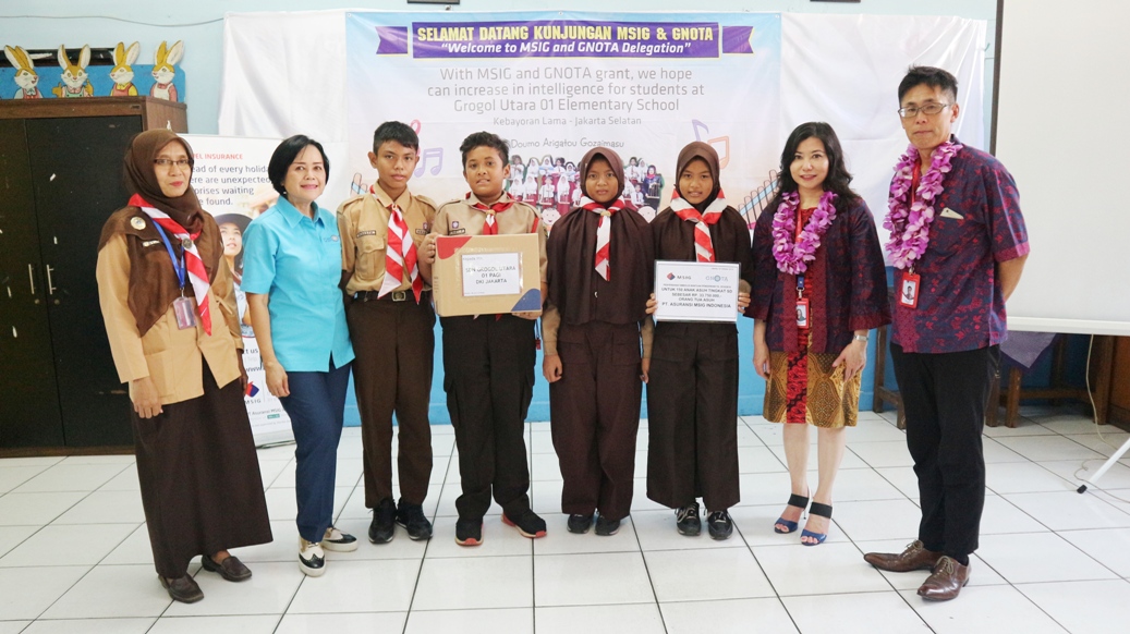 MSIG Indonesia Gave Donation to Support Children Education