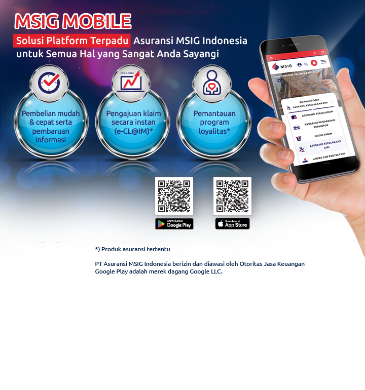 MSIG Mobile with Official Badge