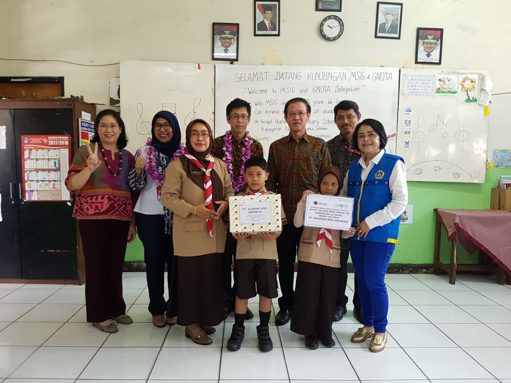 MSIG Indonesia Supports Children Education through Continuous Donation 2