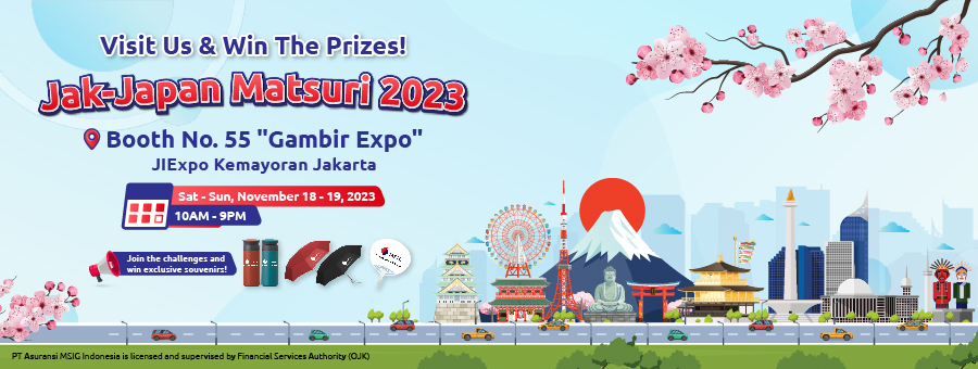 MSIG Indonesia Brings Back the Excitement at Jak-Japan Matsuri 2023, JIExpo Kemayoran on November 18th-19th