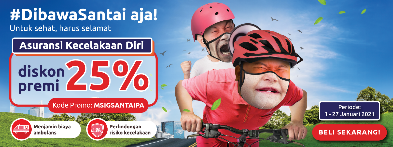 Personal Accident promotion banner