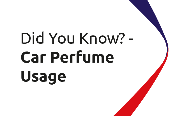 Did You Know? - Car Perfume Usage