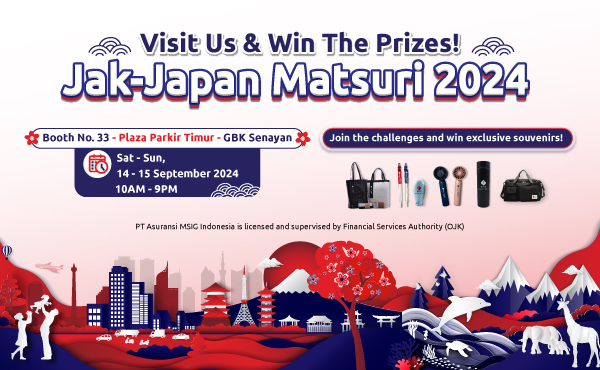 Don't Miss the Festivities! MSIG Indonesia Brings Energy Back to Jak-Japan Matsuri 2024