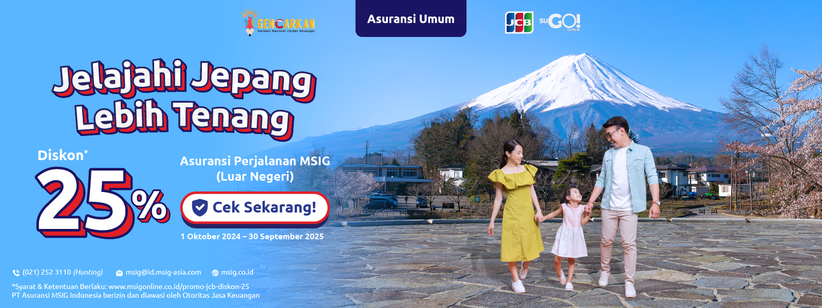 Promo 25% for JCB User (Family Version) 
