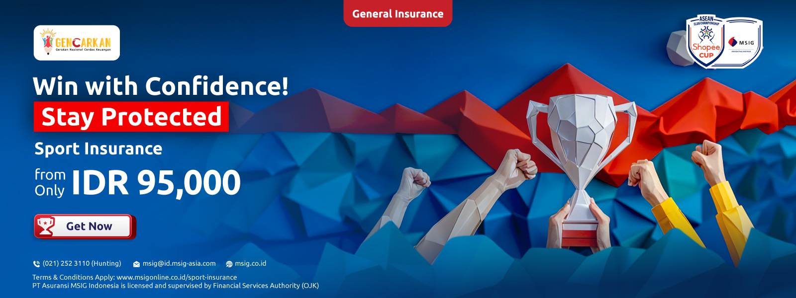 Shopee Cup Sport Insurance