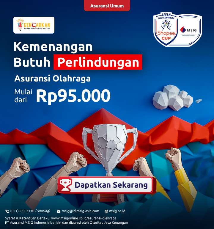 Shopee Cup Sport Insurance