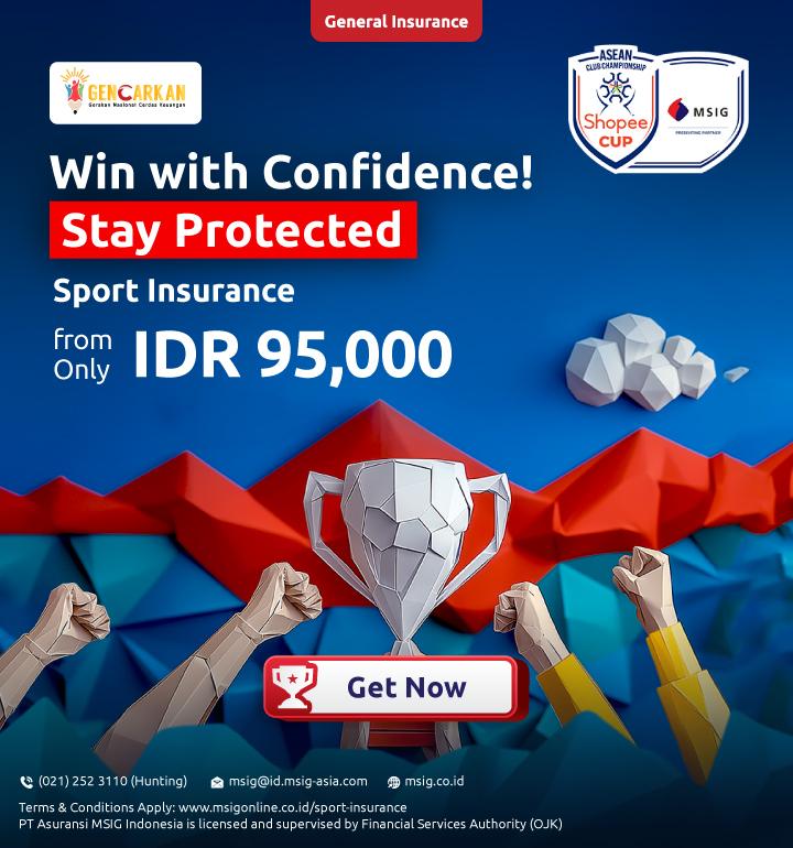 Shopee Cup Sport Insurance
