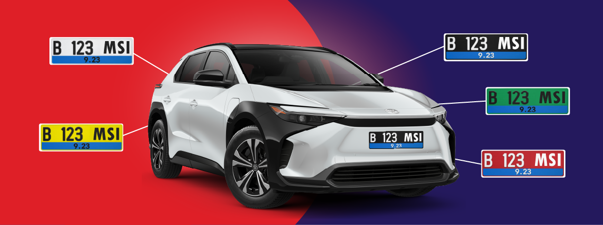 Did You Know? - Electric Car License Plates in Indonesia