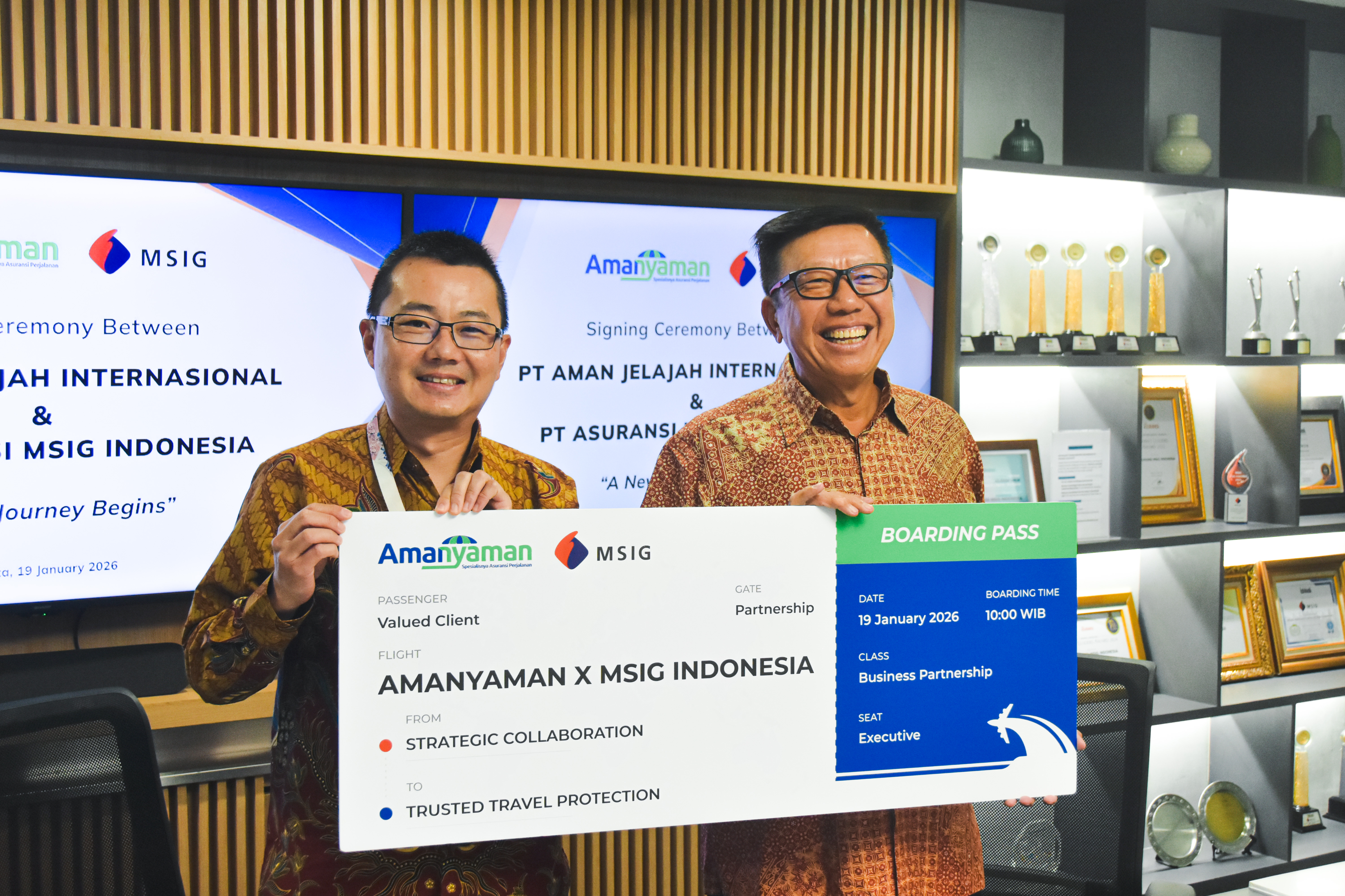 MSIG Signing ceremony Amanyaman