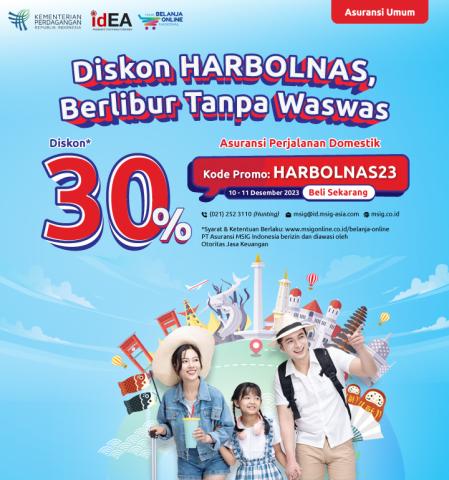 Harbolnas 2023 – Asuransi Perjalanan Domestik