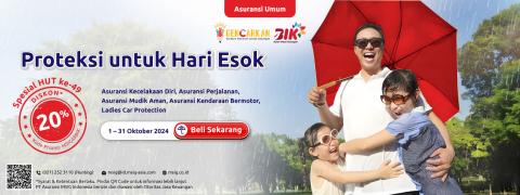 49 Years MSIG Indonesia Promo Discount