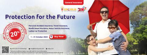 49 Years MSIG Indonesia Promo Discount