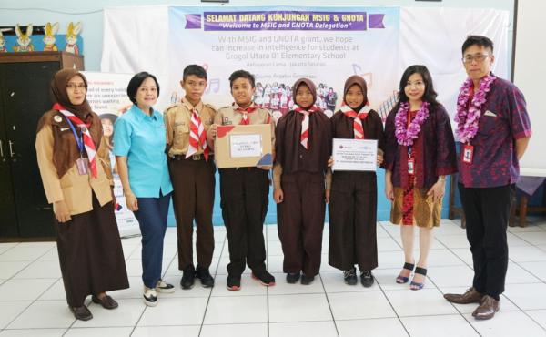 MSIG Indonesia Gave Donation to Support Children Education